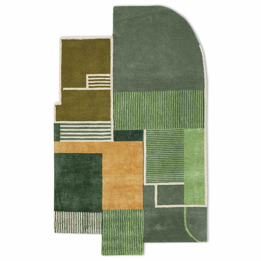 Field Hand Tufted Wool And Viscose Rug