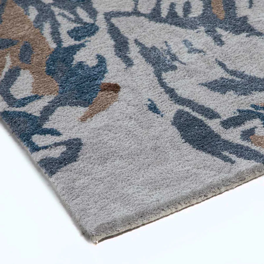 Ripple Abstract Hand Tufted Wool And Viscose Rug