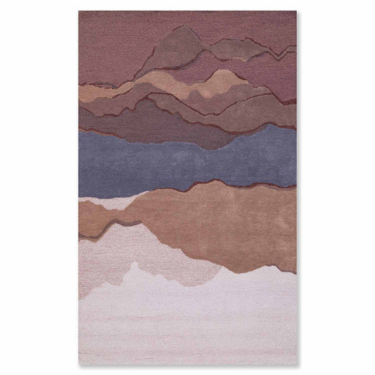 Landscape Hand Tufted Wool Rug