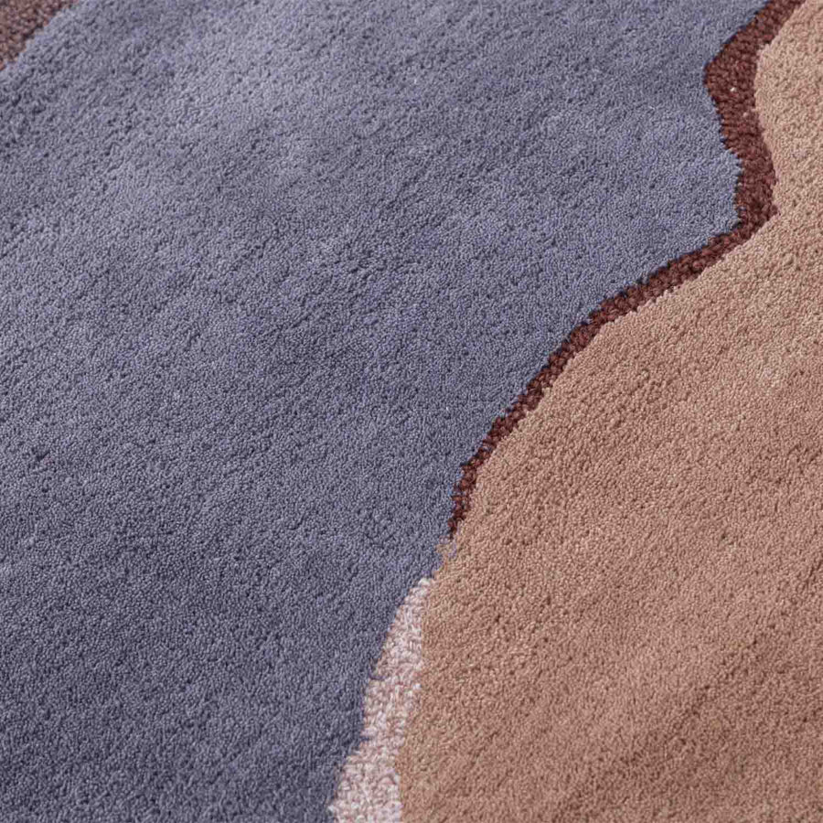 Landscape Hand Tufted Wool Rug