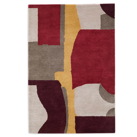 Paradox Abstract Hand Tufted Wool Rug