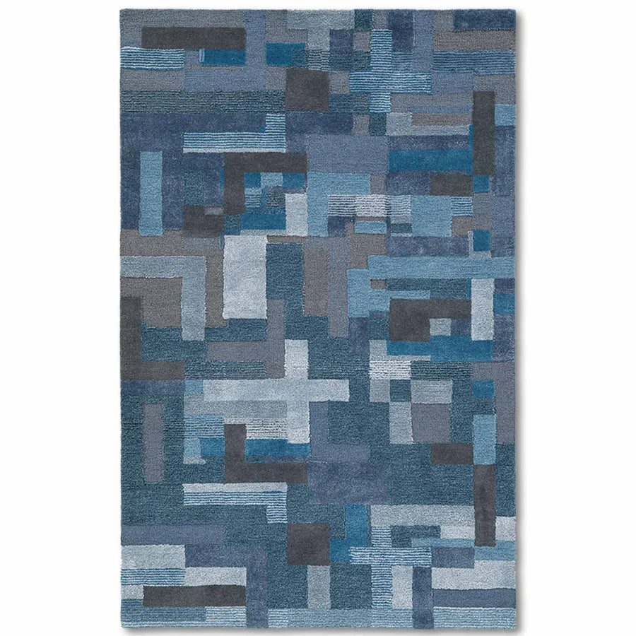 Zosar Hand Tufted Wool And Viscose Rug