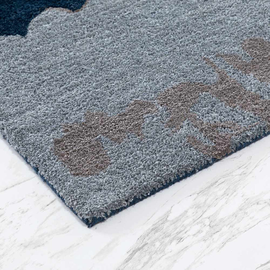 Stratum Abstract Hand Tufted Wool Rug