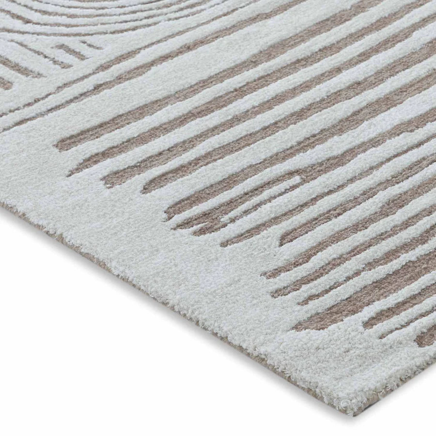 Sable Hand Tufted Wool And Viscose Rug