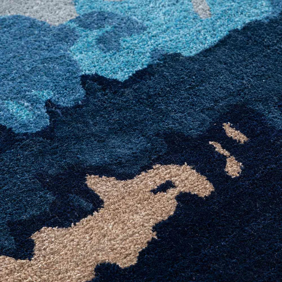 Stratum Abstract Hand Tufted Wool Rug